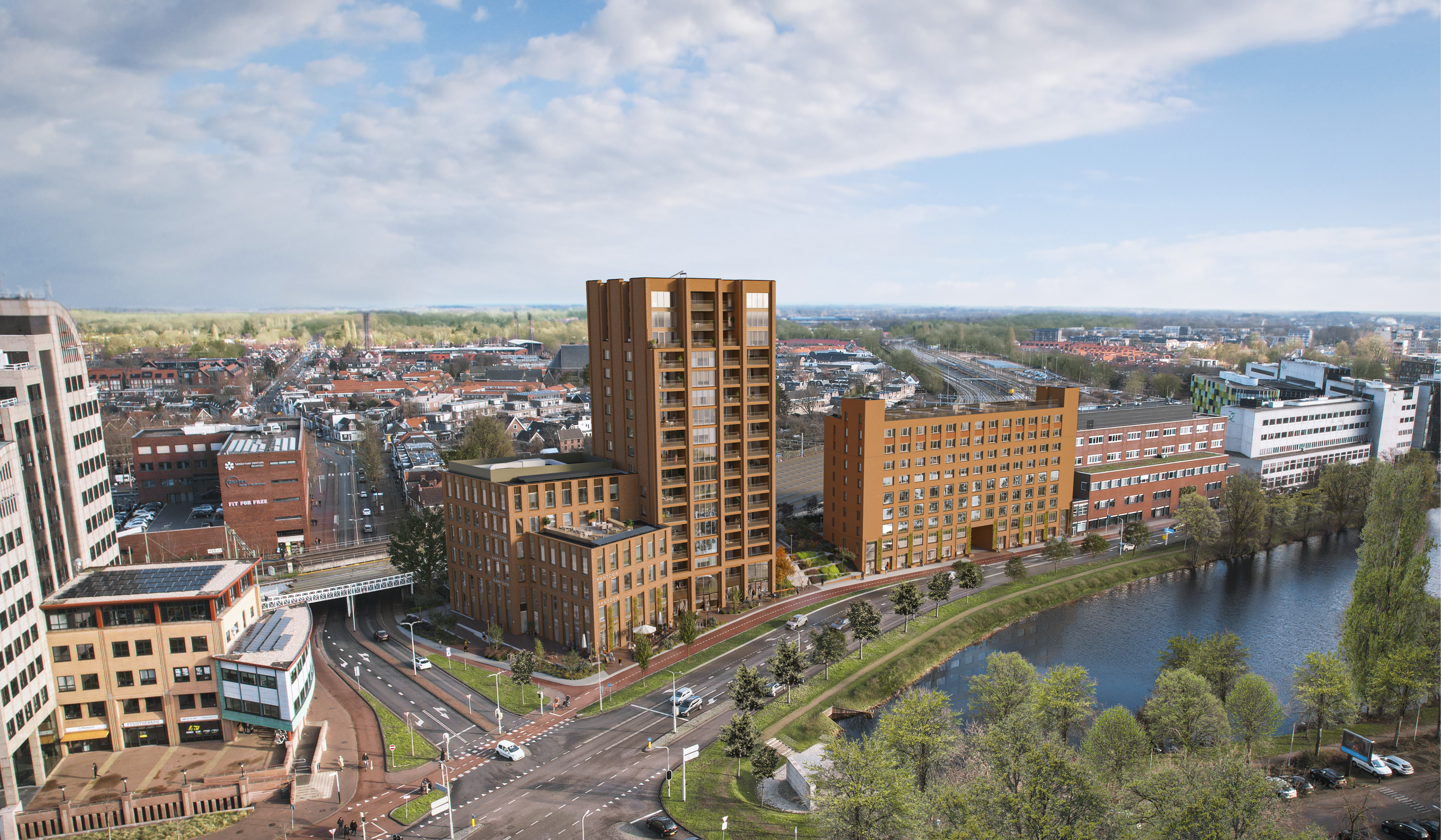 Nijhuis Bouw uses Ed Controls at De Kop Handelskade in Deventer